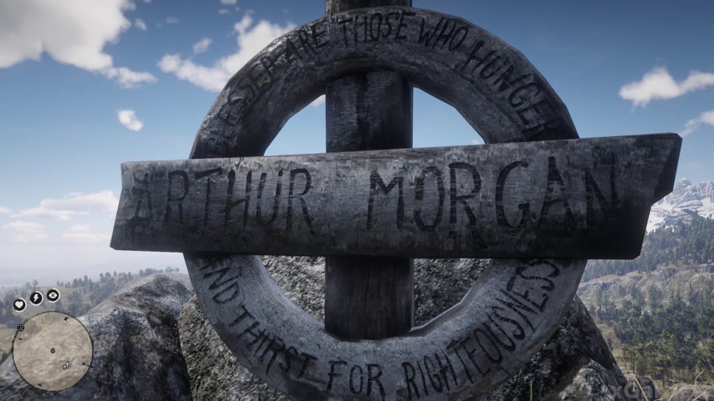 سنگ قبر آرتور مورگان