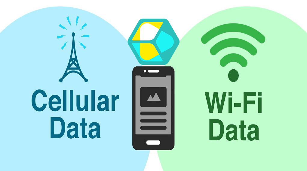 استفاده از WiFi به جای Mobile data 